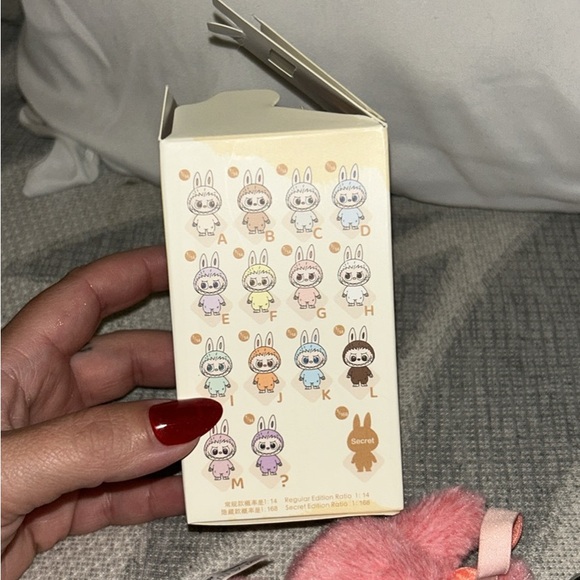 Pop Mart Pink Monster Stuffed Animal - Picture 3 of 4